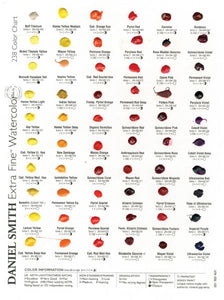 Watercolor 238-Dot Color Chart