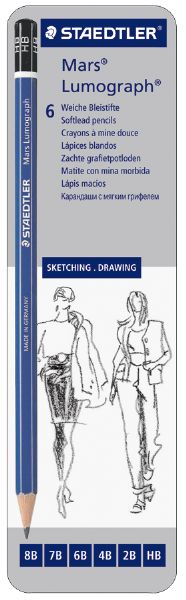 Drawing Pencil 6-Pack