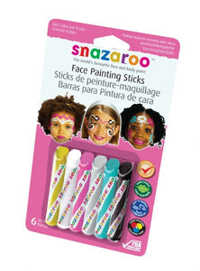 Face Painting 6-Stick Girl Set
