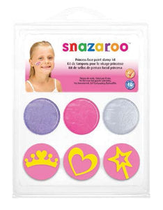 Princess Face Paint Stamp Kit