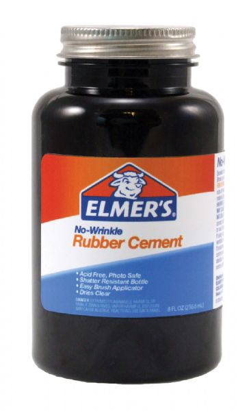 No-Wrinkle Rubber Cement 8oz