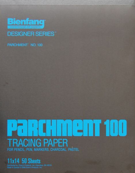11" x 14" Parchment Tracing Pad