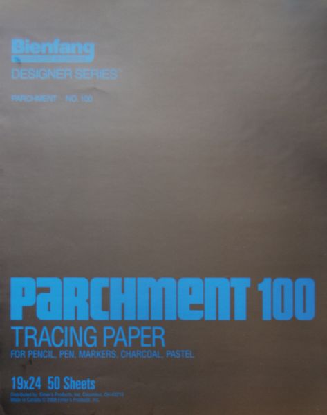 19" x 24" Parchment Tracing Pad