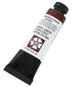 Watercolor 15ml Hematite Burnt Scarlet Genuine