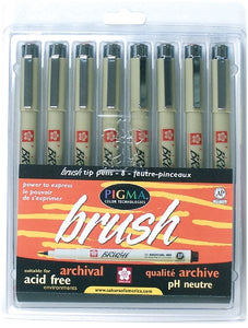Brush Pen 8-Color Pack