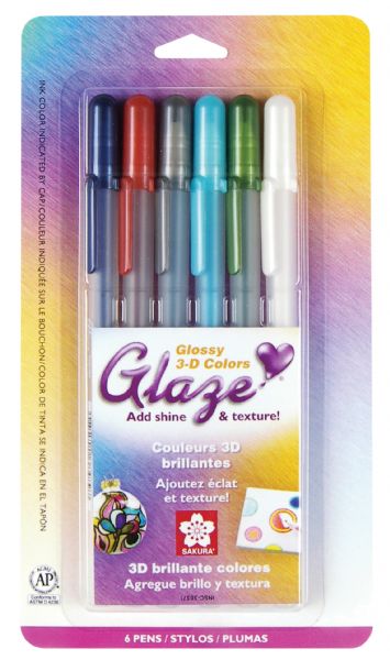 3D Glossy Pen 6-Pack