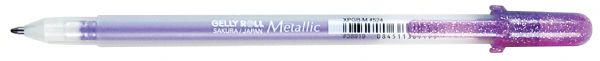 Purple Metallic Gel Pen