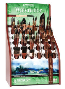 Synthetic Squirrel Watercolor Brush Display Assortment