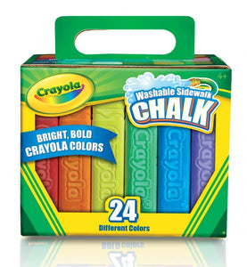 Sidewalk Chalk 24-Color Set