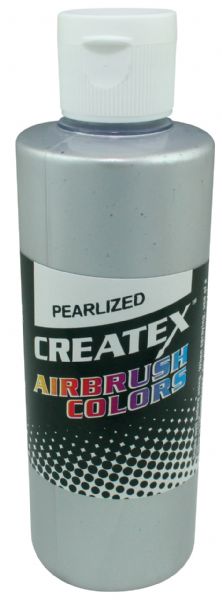 Airbrush Paint 4oz Pearlescent Silver
