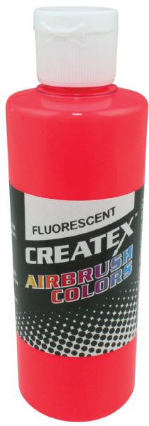 Airbrush Paint 2oz Fluorescent Red