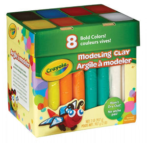 Jumbo Modeling Clay 2lb 8-Color Set