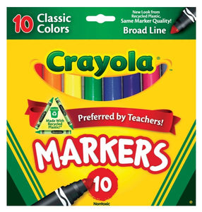 Classic Marker Broad Line 10-Color Set