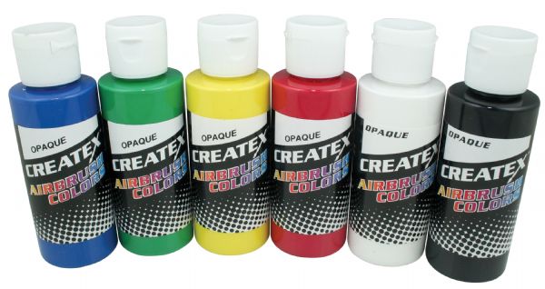 Airbrush Opaque 6-Color Set