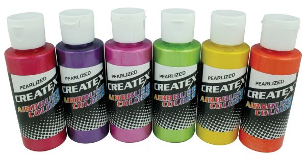 Airbrush Pearlized 6-Color Set