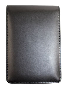 Leather Pad Holder Black