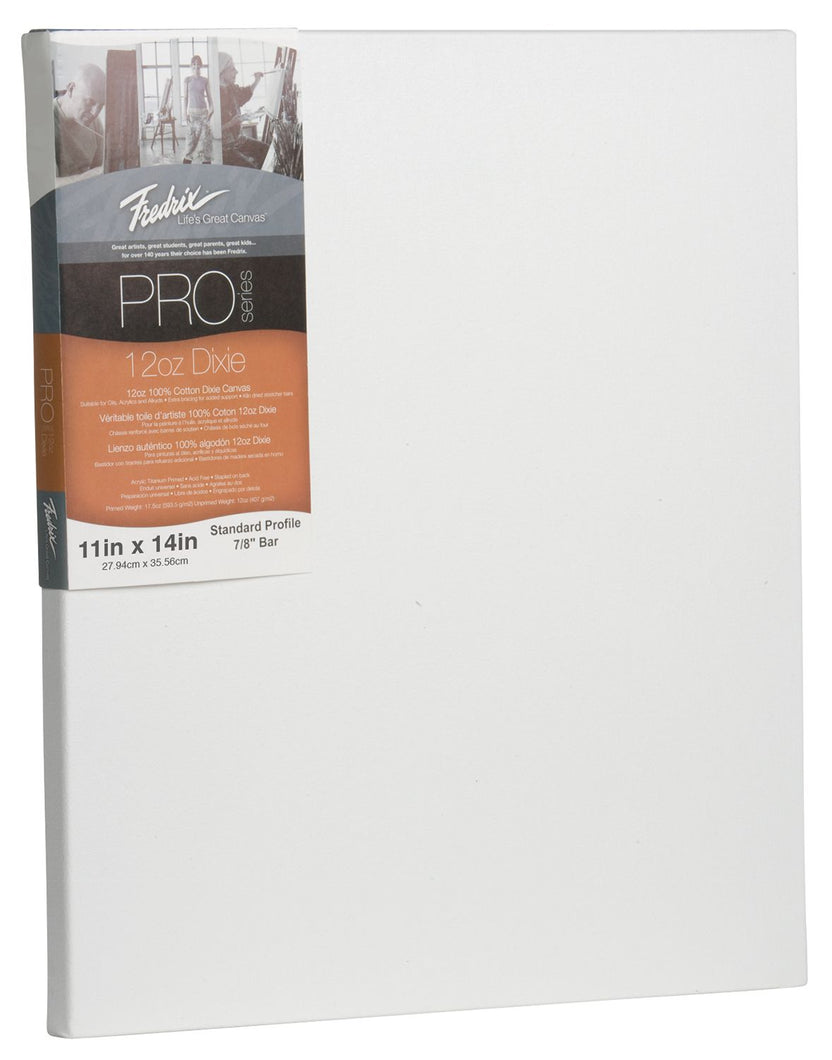 11 x 14 Stretched Canvas Standard Bar 7/8"