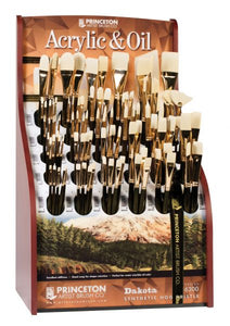 Best Synthetic Hair Bristle Acrylic and Oil Brush Display