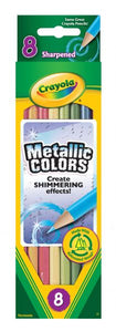 Metallic Colored Pencil 8-Color Set