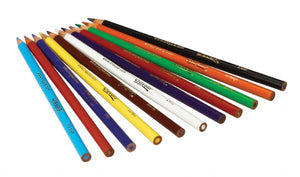 Long Colored Pencil 12-Color Set
