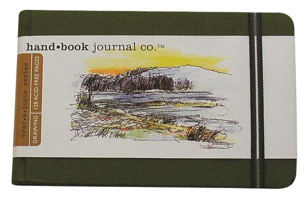Artist Journal 5.5" x 8.25" Large LandscapeArtist Journal 5.5" x 8.25" Large Landscape Cadmium Green