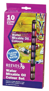 Water Mixable Oil 10-Color Set