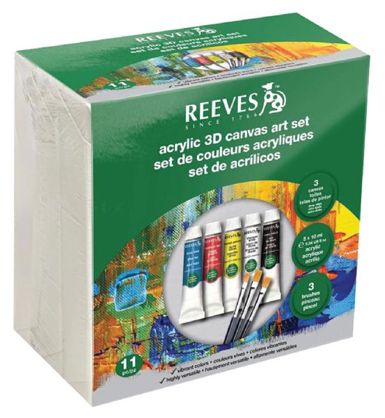 Acrylic 3D Canvas Art Set