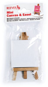 Mini Canvas and Mini Easel in Poly Bag
