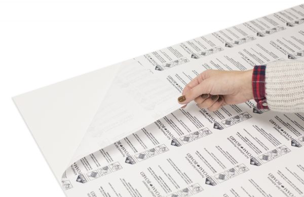 20" x 30" x 3/16" Thick Foam Board White 25bx