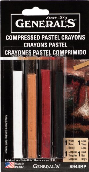 Compressed Pastel Crayon Set