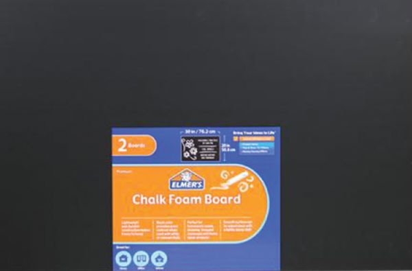 Chalk Foam Board 20" x 30" x 3/16"
