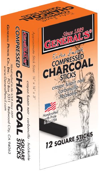 Compressed Charcoal Sticks 2B