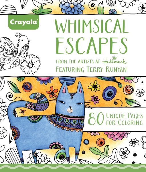 Coloring Book Whimsical Escapes