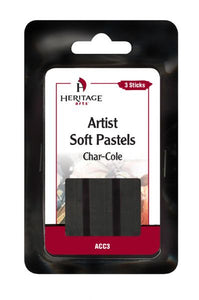 Char-Cole Artist Soft Pastel 3-Pack