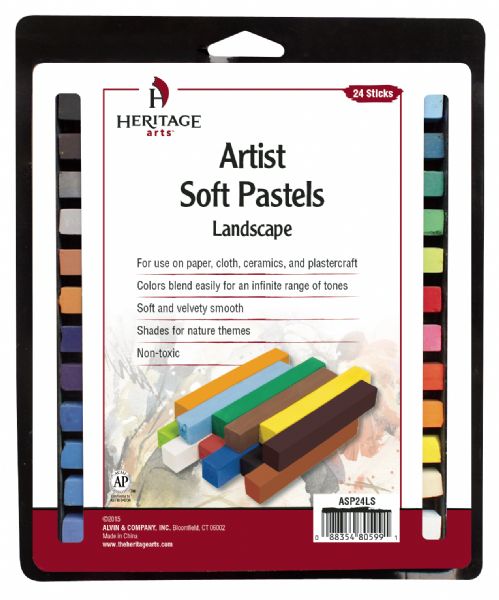 Artist Soft Landscape 24-Color Pastel Set