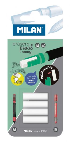 Mechanical Pencil Eraser Refills (HB)