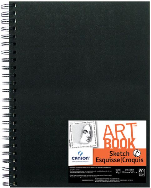 9" x 12" Wirebound Sketchbook