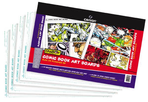Comic Book Art Board Sheet Pad