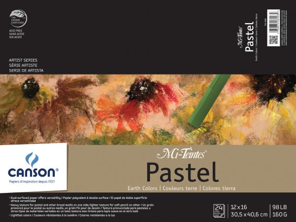 12" x 16" Fold Over Bound Pad Earth Tone