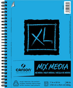 7&quot; x 10&quot; Mix Media Pad (Side Wire)