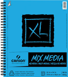11&quot; x 14&quot; Mix Media Pad (Side Wire)