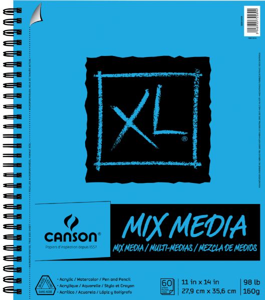 11" x 14" Mix Media Pad (Side Wire)