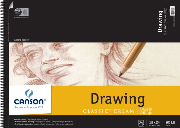 18" x 24" Drawing Pad (Top Wire)