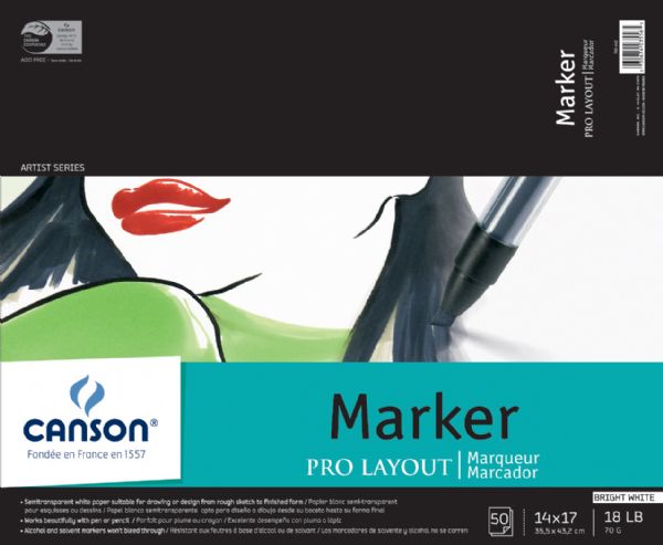 14" x 17" Marker Sheet Pad