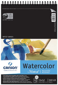 9&quot; x 12&quot; Cold Press Watercolor Pad (Top Wire)