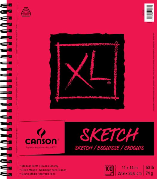 11" x 14" Sketch Pad (Side Wire)