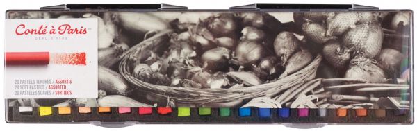 20-Color Soft Pastel Set