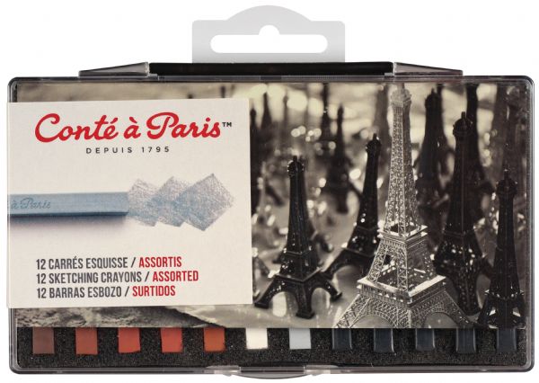 12-Color Sketching Set