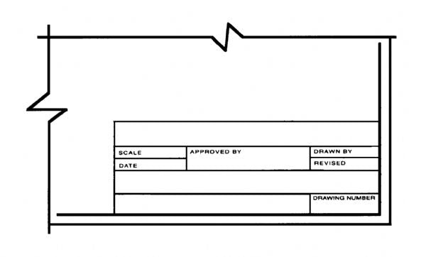 18 x 24 Unprinted Vellum Title Block/Border 10-Sheet-Pack