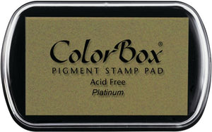 Full Size Metallic Pigment Ink Pad Platinum